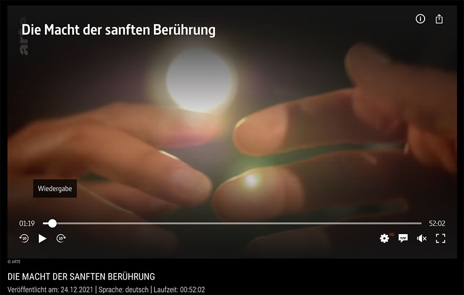 Hände sind bei der Berührung die wichtigsten Körperteile