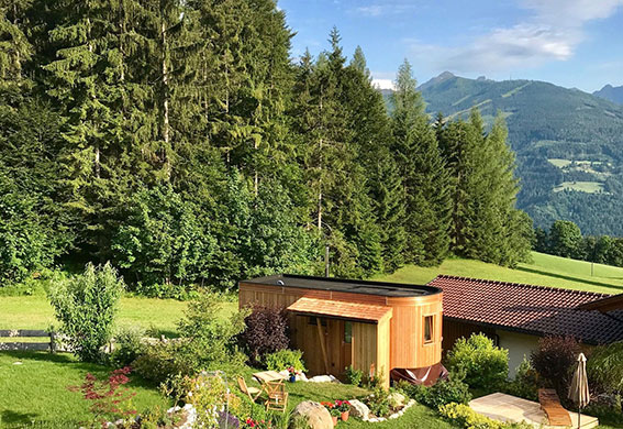 Tiny House in Ramsau am Dachstein für Auszeit mit Massage in den Bergen