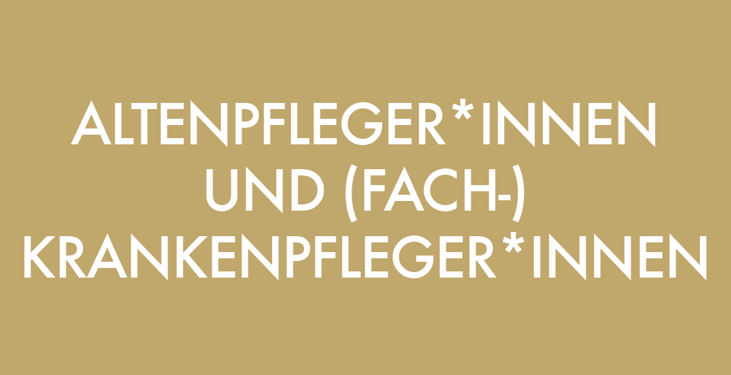 Massage Ausbildung für Altenpfleger und Krankenpfleger