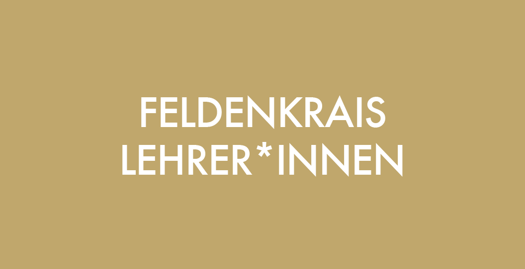 Massage Ausbildung für Feldenkrais Lehrer