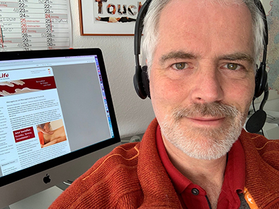 Massage-Lehrer, Autor und Begründer TouchLife: Frank B. Leder. Interviews und Webinare mit Massage-Lehrer, Autor und Begründer TouchLife: Frank B. Leder