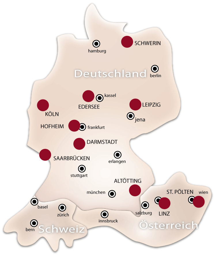 Massagschulen in Deutschland und Österreich nach TouchLife