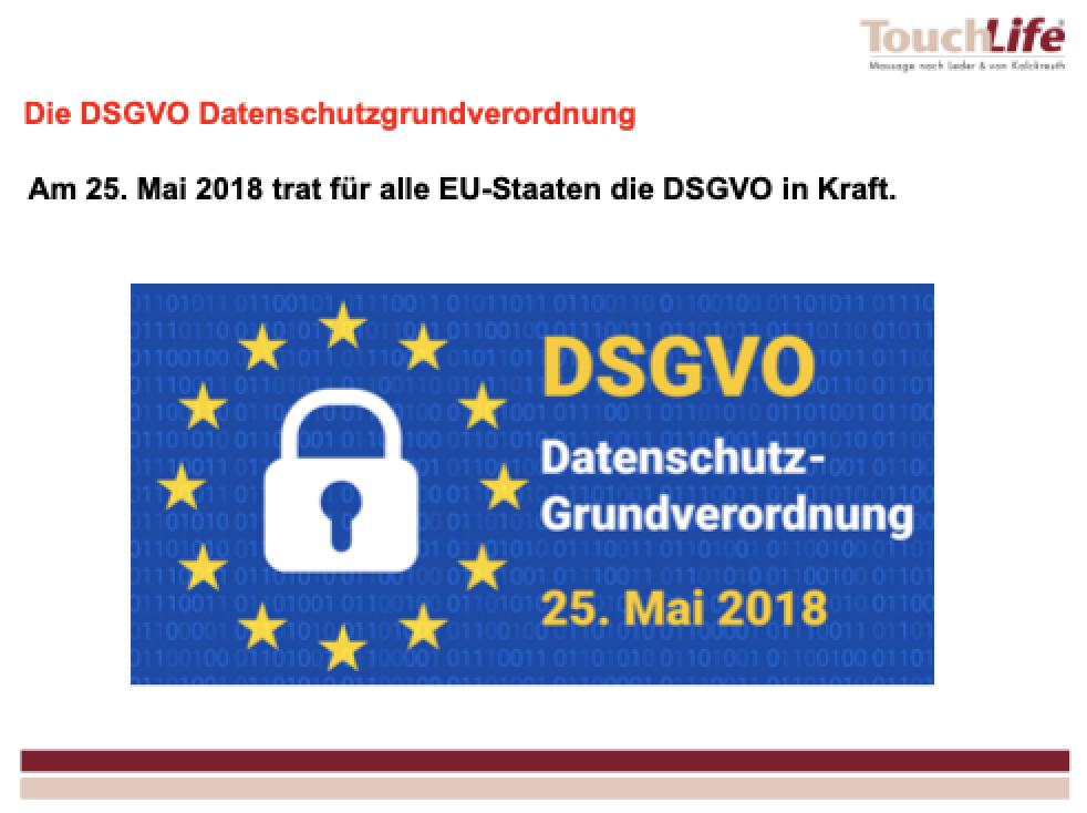 Tutorial: Die DSGVO Datenschutzgrundverordnung