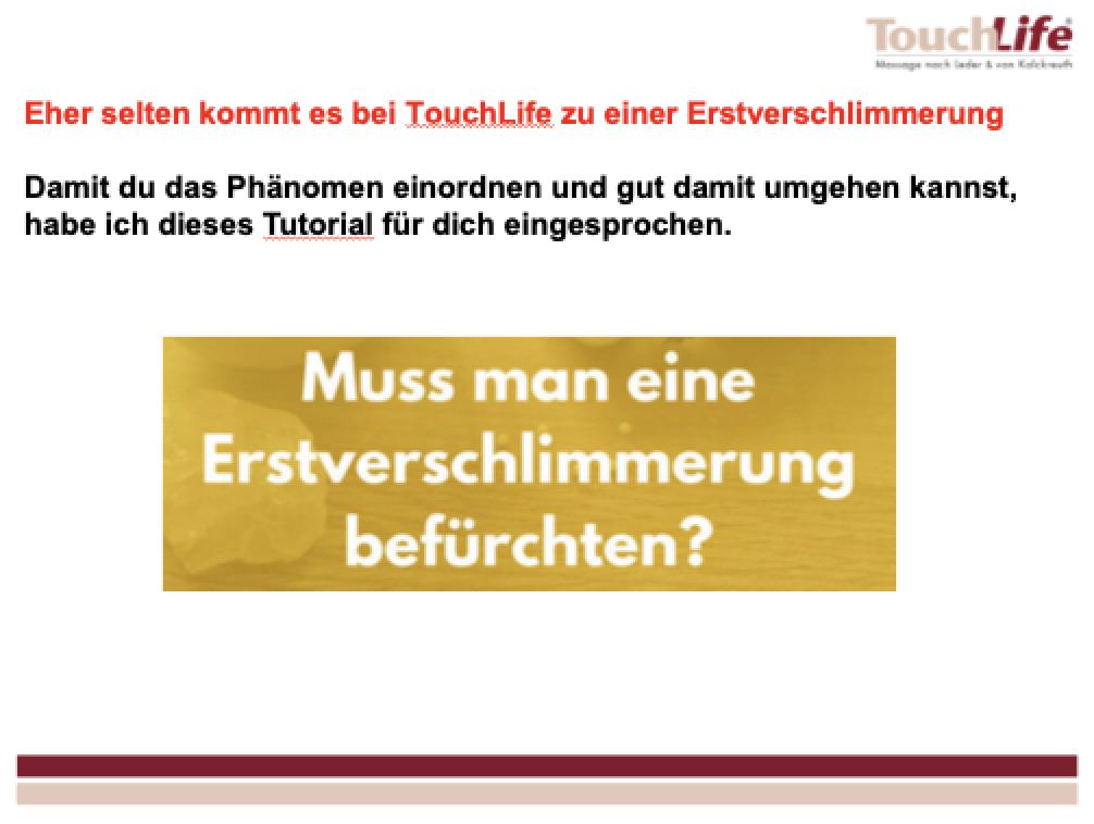 Tutorial: Phänomen Erstverschlimmerung – Bild 2