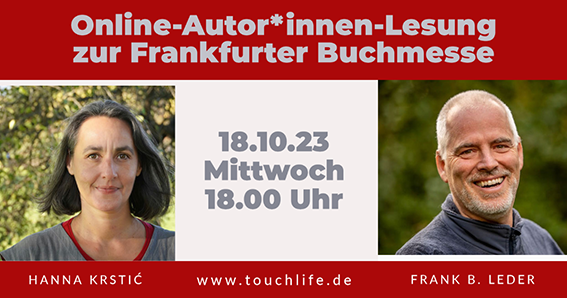 Zwei Autoren lesen zur Frankfurter Buchmesse online