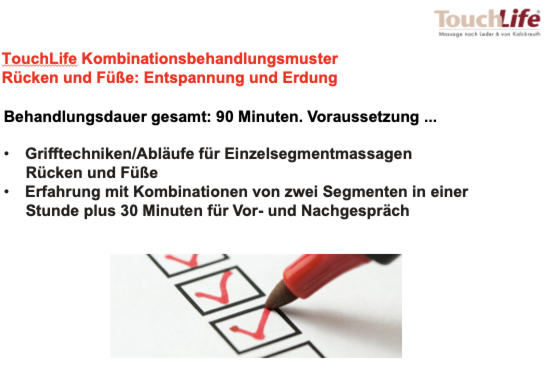 Webinar mit Frank B. Leder - TouchLife Kombinationsbehandlungsmuster Rücken und Füße – Bild 4