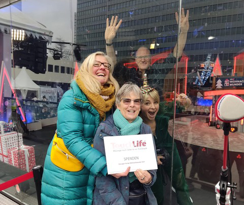 Jutta Lüke und Monika Monika Volkmann-Lüttgen mit WDR Moderatoren Thomas Bug und Sabine Heinrich