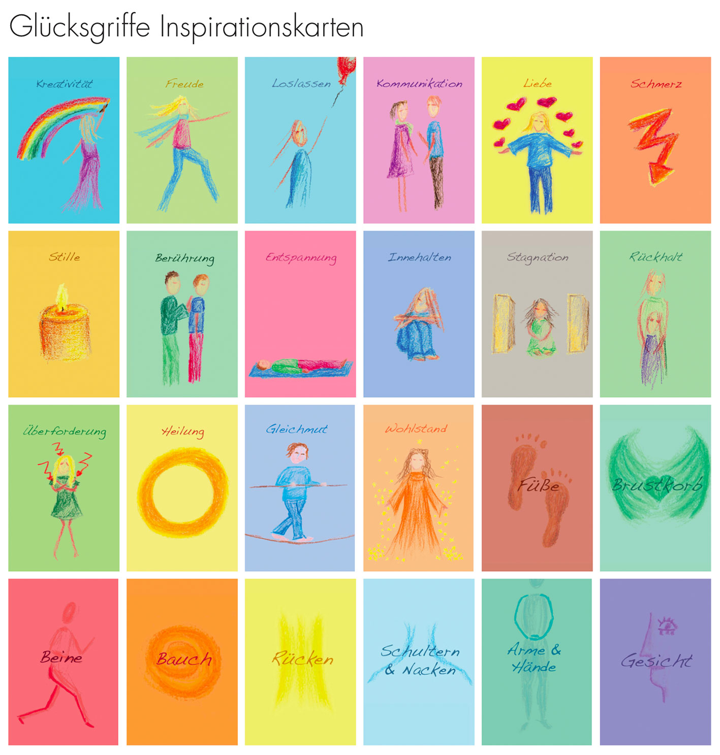 24 von 48 Glücksgriffe Inspirationskarten