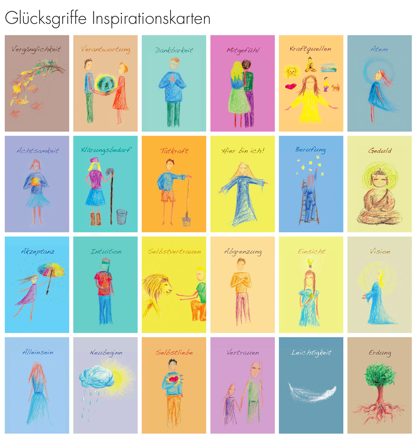 24 von 48 Glücksgriffe Inspirationskarten