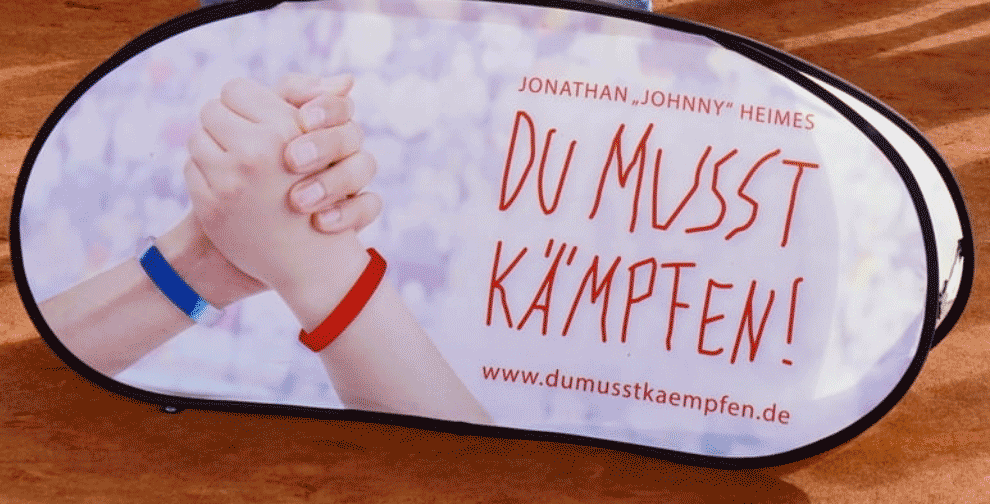 Jonny Helmes, Darmstadt inspirierte die Aktion „Du musst kämpfen“