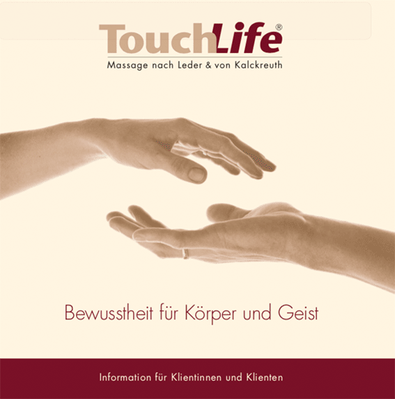 Informationsbroschüre für Klienten über die TouchLife Methode