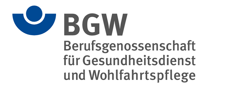 Das Logo der BGW Berufsgenossenschaft für Gesundheitsdienst und Wohlfahrtspflege Das Logo der BGW Berufsgenossenschaft für Gesundheitsdienst und Wohlfahrtspflege